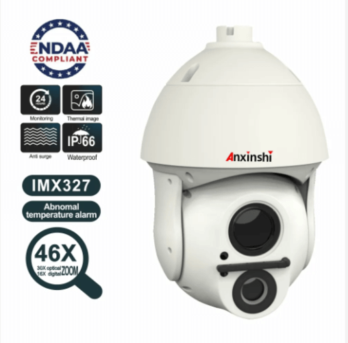 Câmera de vigilância térmica